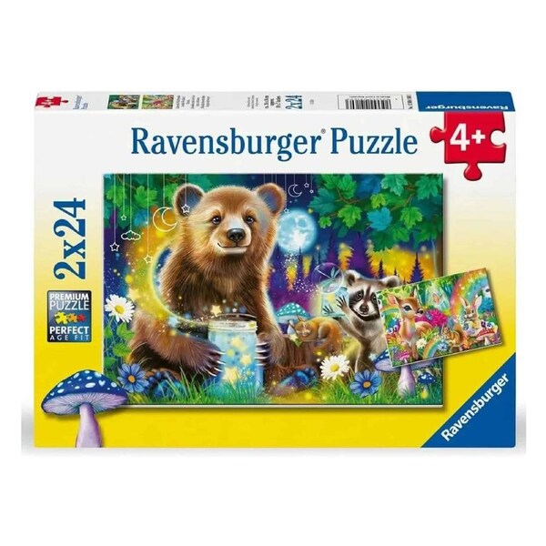 Ravensburger - Loving Forest Friends 2x24 Piece Puzzle