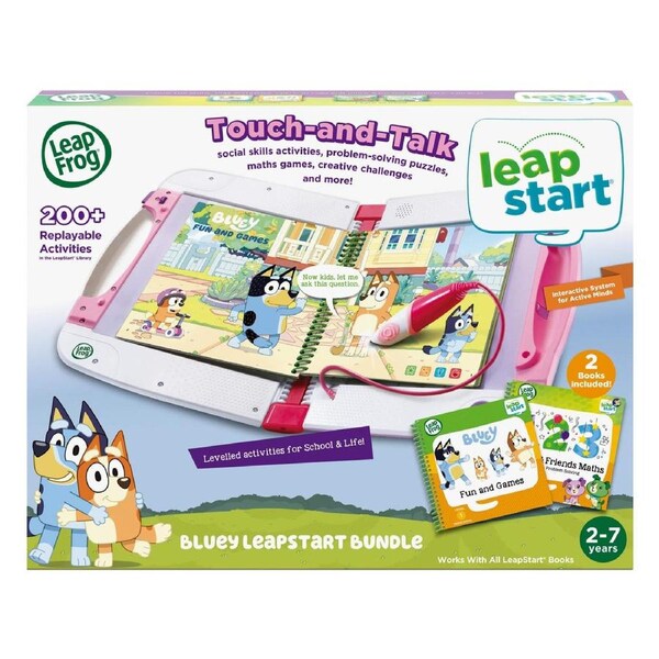 LeapFrog - Bluey LeapStart Bundle - Pink