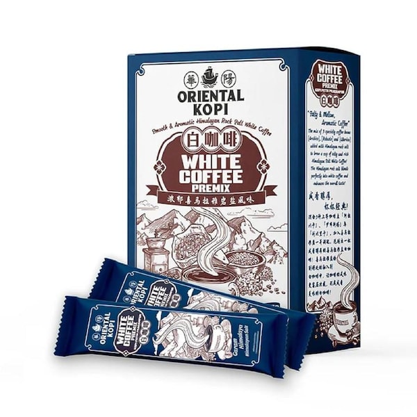 1x Pack Oriental Kopi Himalayan Salt White Coffee Premix Instant Coffee (10 Sachets)