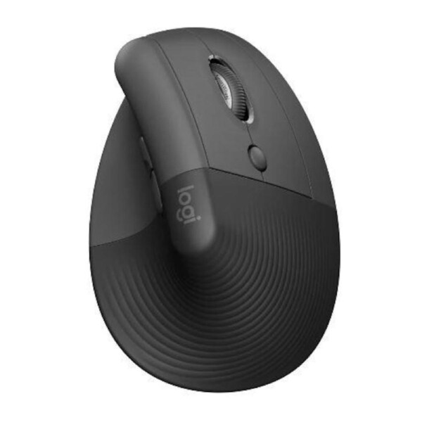 LOGITECH ERGO LIFT Graphite wireless mouse 1000 DPI Logi Bolt USB receiver 1-Year Limited Hardware