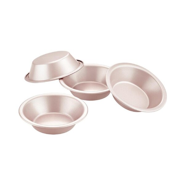 Chefmade Non-stick Round Pie Dish 12.5 cm - Set of 4