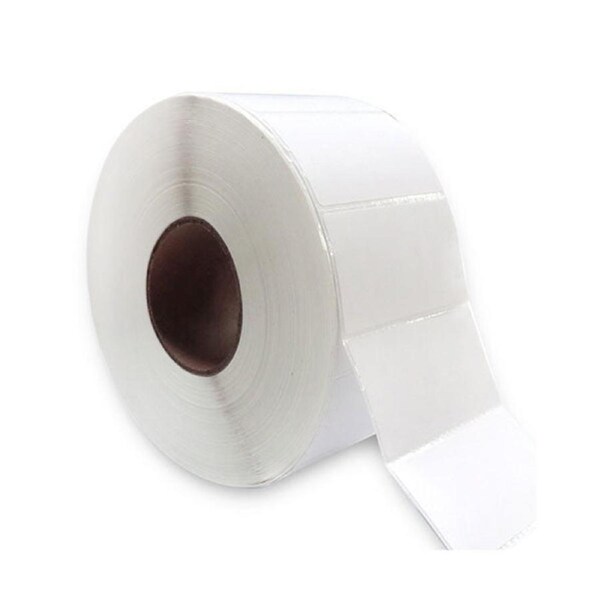 1 Roll 50Mm X 28Mm Perforated Direct Thermal Labels White 2000 Labels