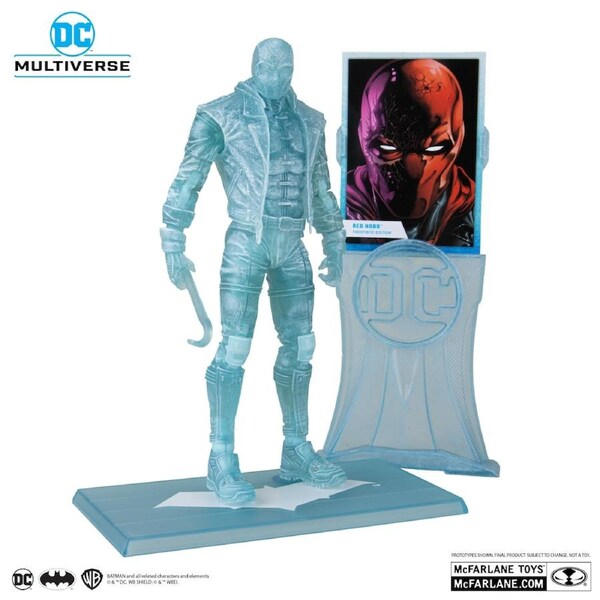 DC Multiverse Gold Label Batman Three Jokers Red Hood Frostbite Edition 7 inch Action Figure