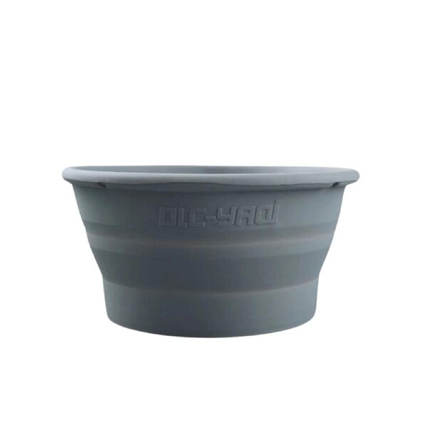 Yaqi Collapsible Silicone Shaving Bowl - Grey