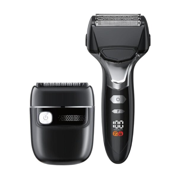 Transform-U 5 Blade Wet & Dry Electric Shaver & Travel Shaver Combo