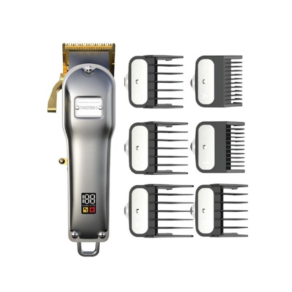 Transform-U Stainless Steel Barber Hair Clipper