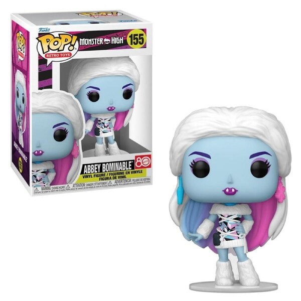 Monster High Abbey Bominable Mattel 80th Anniversary Funko POP! Vinyl