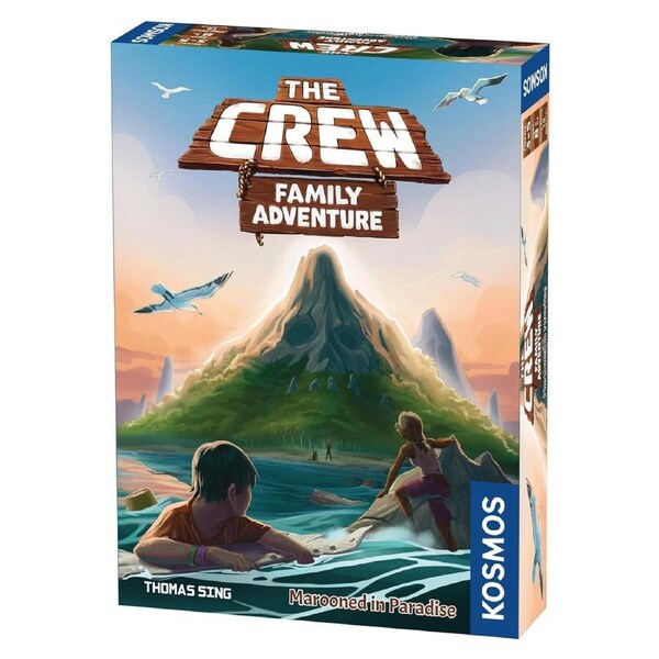 The Crew Family Adventure Marooned in Paradise Card Game