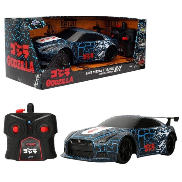 Hollywood Rides Godzilla 2009 Nissan GT-R R35 1:16 Scale Remote Control Vehicle