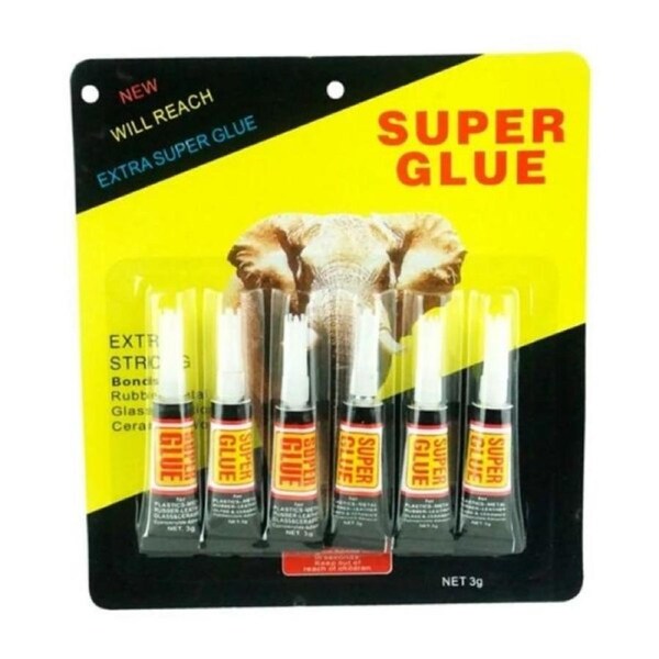 Super Glue 6pk