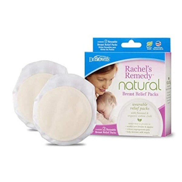 Dr Brown's Rachels Remedy Breast Relief Packs 2 Pack