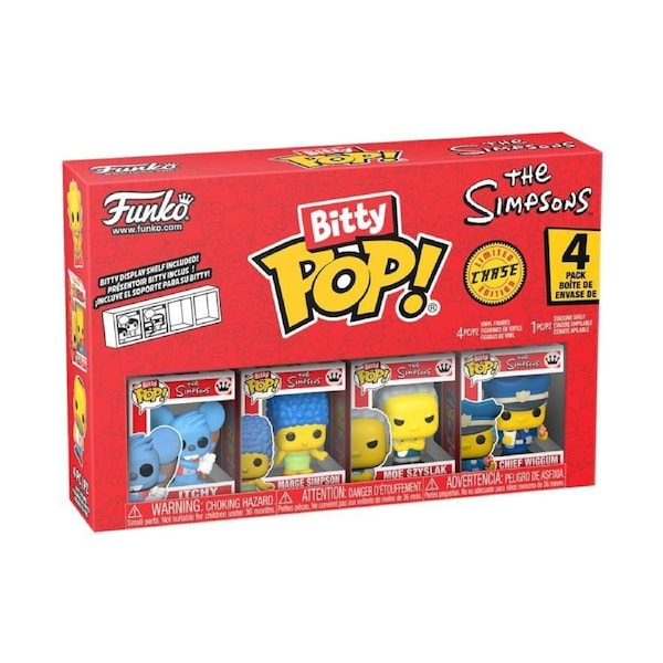 Funko Bitty Pop! Simpsons - Itchy 4-Pack