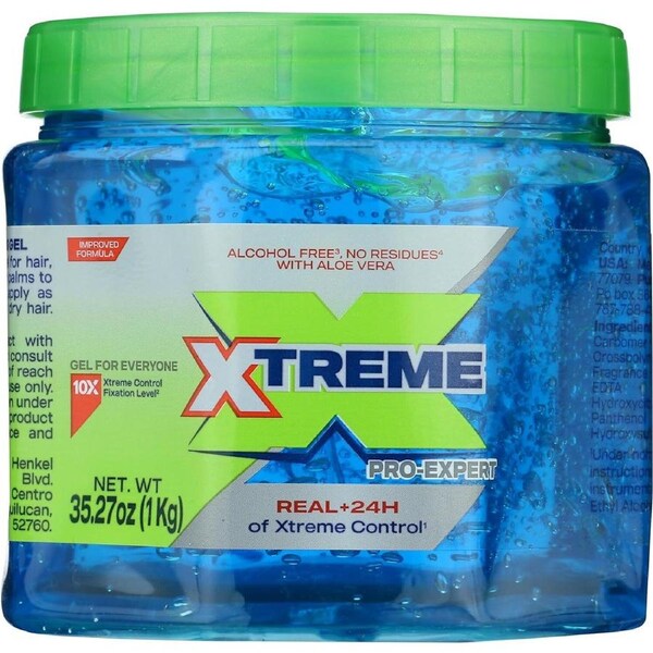 Xtreme Professional Expert Wet Line Styling Gel Extra Hold Blue 1KG(35.26oz)