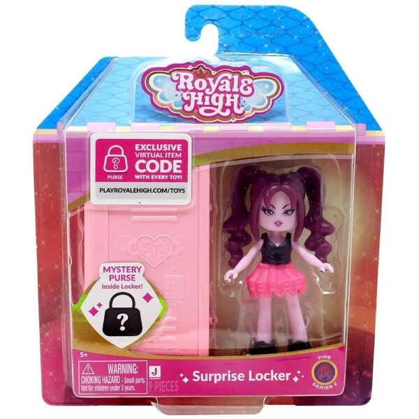 Royale High S2 Fire Surprise Locker Figure