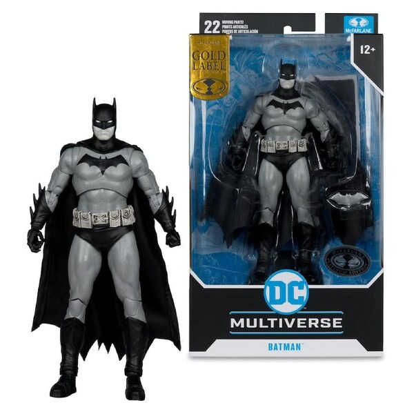 DC Multiverse Gold Label Batman Year One Batman Platinum Edition 7 inch Figure