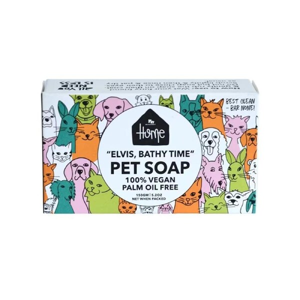 No Nasties Home Elvis Bathy Time Pet Soap 125g