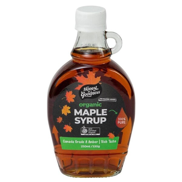 Honest to Goodness Organic Maple Syrup 250ml