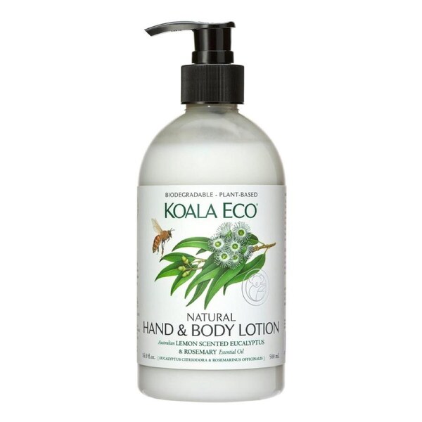 Koala Eco Hand & Body Lotion Lemon Eucalyptus & Rosemary 500ml