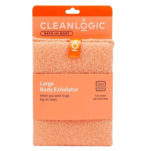 Cleanlogic Large Body Exfoliator 1 Pack Assorted Colours
