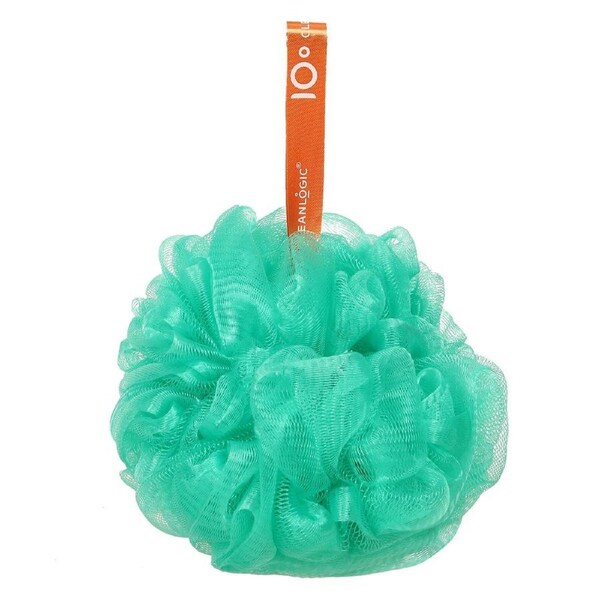 Cleanlogic Bath & Body Silky-Soft Mesh Sponge 1 Pack Assorted Colours
