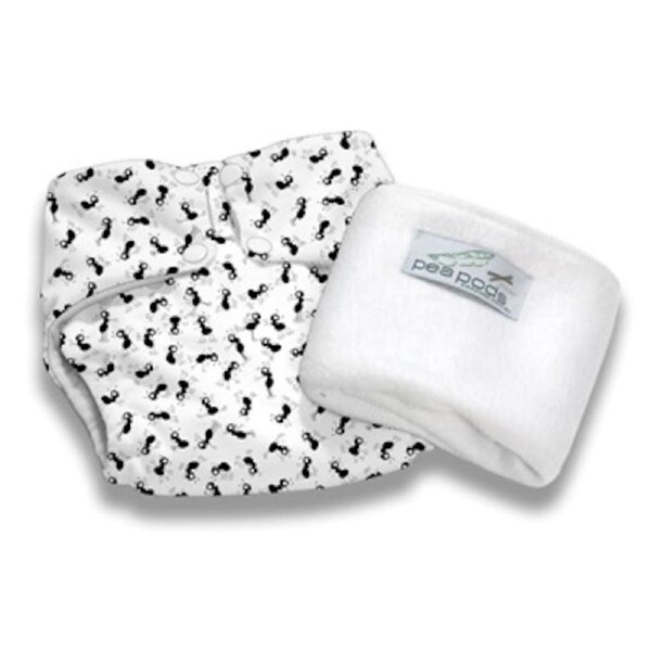 Pea Pods Reusable Nappy One Size Ant Print