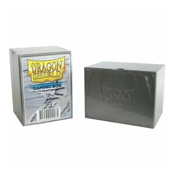 Dragon Shield TCG - Strongbox Deck Box - Silver