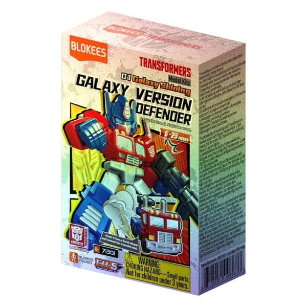 Transformers - "Galaxy Shining" Defender Version 01 Blind Box Figure (Single Box)
