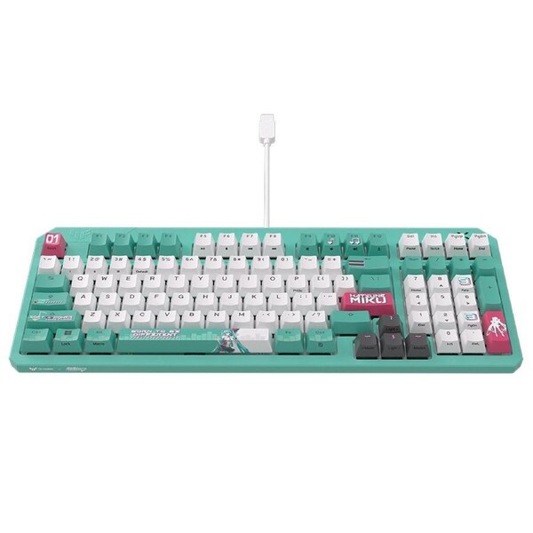 ASUS TUF Gaming K3 Gen II Keyboard - Hatsune Miku Edition