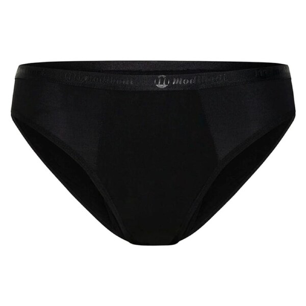 Modibodi Classic Bikini Period Underwear Super-Overnight Black 10/S