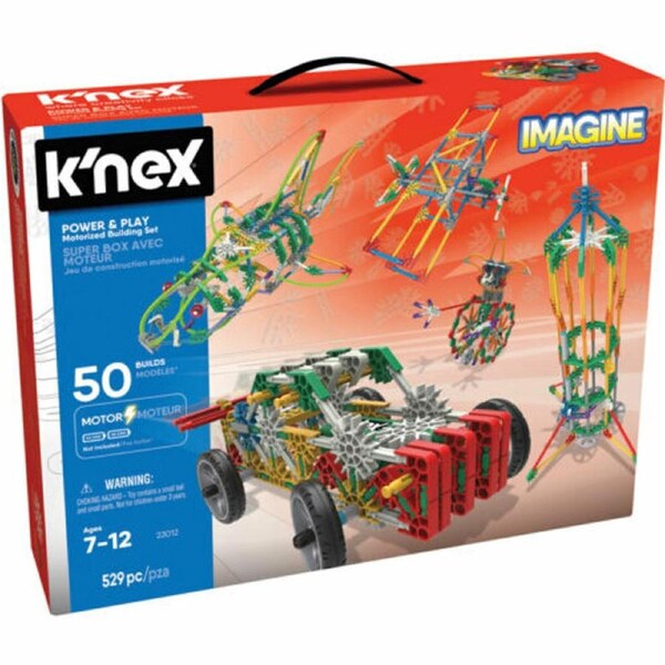 K'nex Power And Play 50 Model Building Set