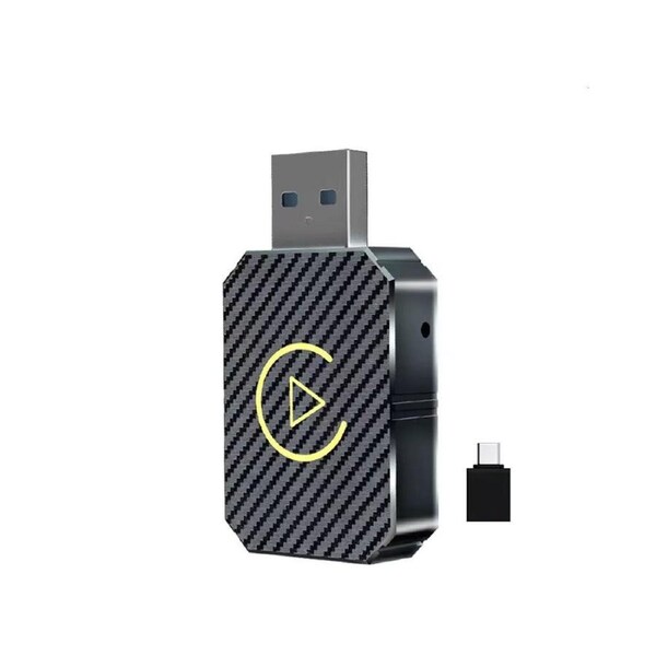 Wireless Carplay 2 in1 Android Adapter WiFi BT Auto Connect Mini USB Dongle