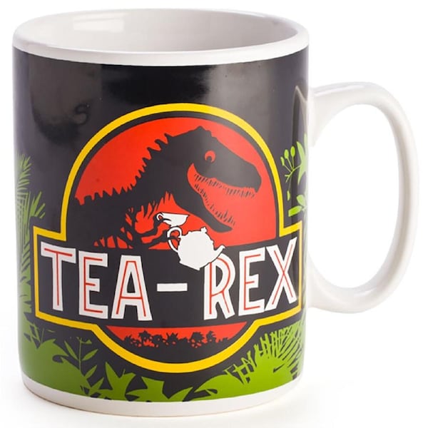 Dino Island Giant Mug Tea-Rex Home/Kitchen Drinkware Coffee Mug Multicoloured