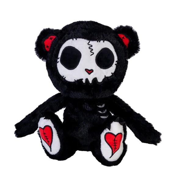 Gus Fink Studio Gooli Plush Grim St Bear Black Kids/Adult Collectible Stuff Toy