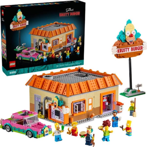 LEGO 10352 - Icons The Simpsons: Krusty Burger