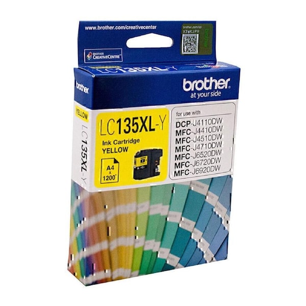 Brother LC135XL Yell Ink Cart