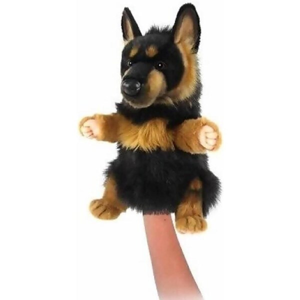 Hansa - German Shephard Puppet 28cm Plush