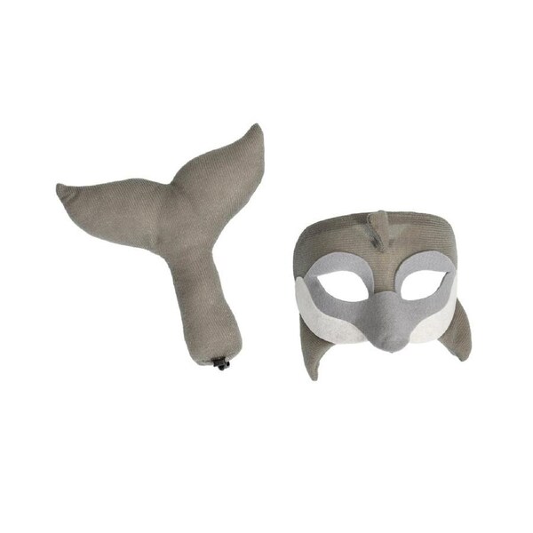 Dolphin Animal Mask and Tail Set
