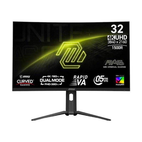 31.5 /Curved 1500R/ 4k:160Hz FHD:320Hz/VA