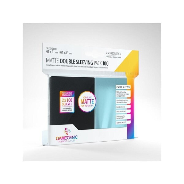 Gamegenic – Matte Double Sleeve Pack