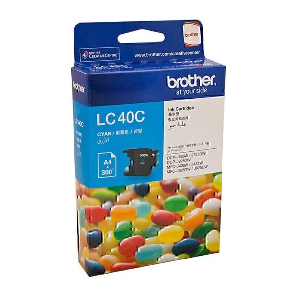 Brother LC40 Cyan Ink Cart