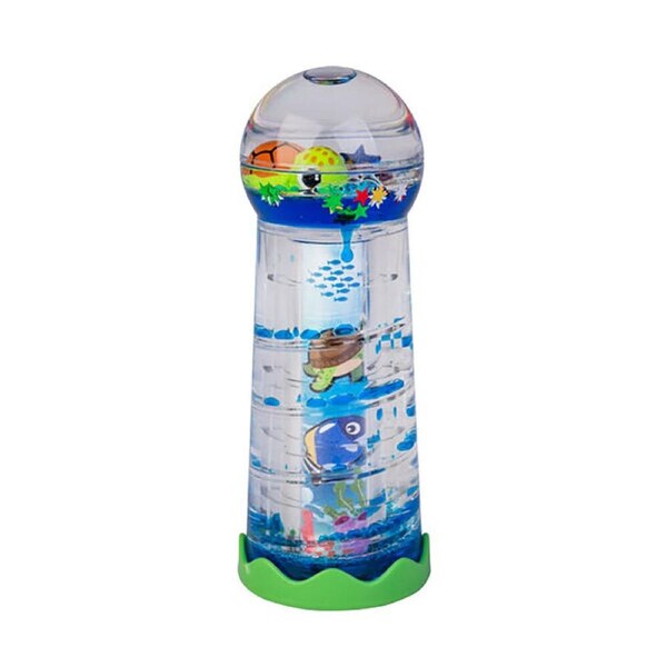 Aquaworld Liquid Timer Kaleidoscope Turtle Sensory Relax Desk Toy Decor 13cm