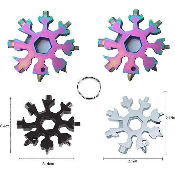 3 Pcs F 18-in-1 Tool, Less Steel F Opener