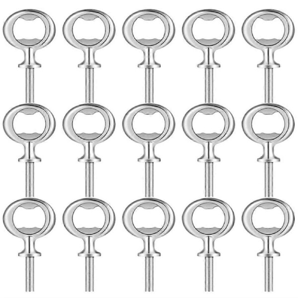 15Pcs Christmas Bottle Opener DIY Craft Beer Bottle Opener