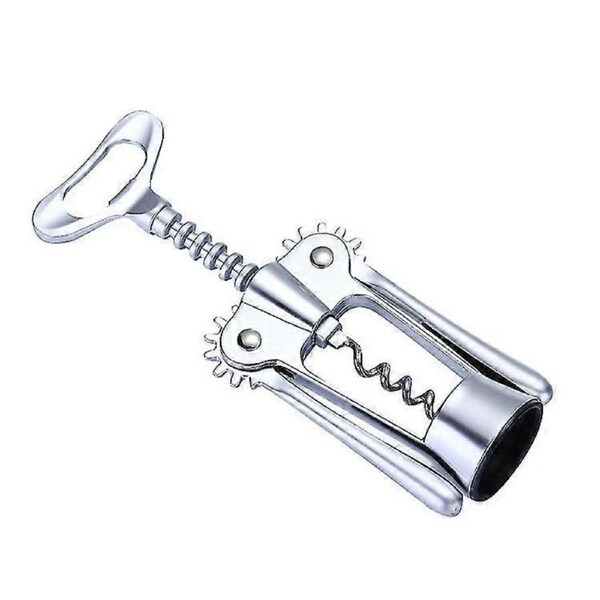 Red Wine Bottle Opener, Wine Corkscrew, Multifunction, Practical, Ergonomic And Winged Design, Strong And Robust, For All Types Of Wine And Beer, For