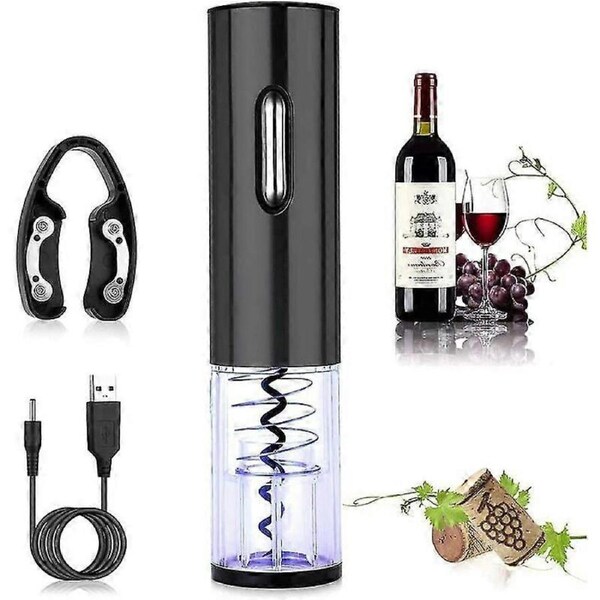 Usb Rechargeable Electric Corkscrew Automatic Bottle Opener Rechargeable Electric Bottle