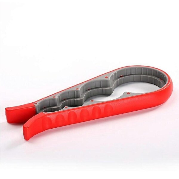 Jar Opener and Bottle Opener for Weak Hands Arthritis Elderly and Children,Non-Slip Jar Opener Grip Get Lids Off with Ease (red)