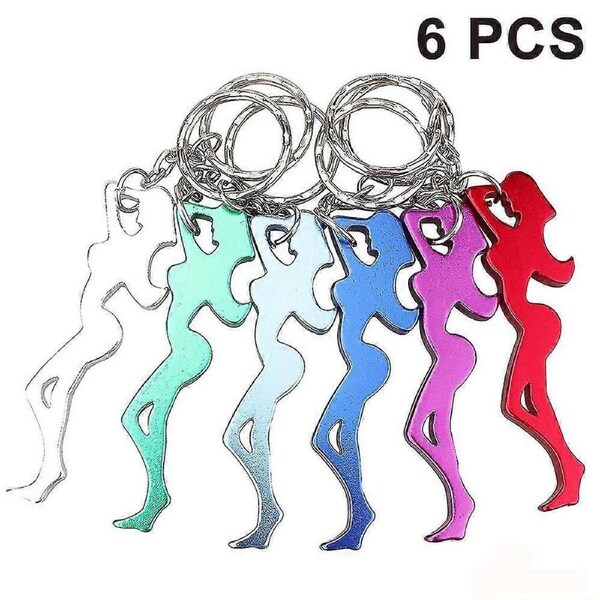 6pcs cartoon mini bicycle /belle aluminum alloy beer bottle opener keychain key tag chain ring accessories