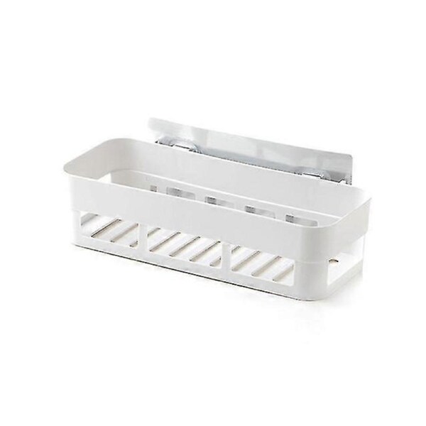 bathroom self-adhesive cosmetic storage basket kitchen sink plastic supplies