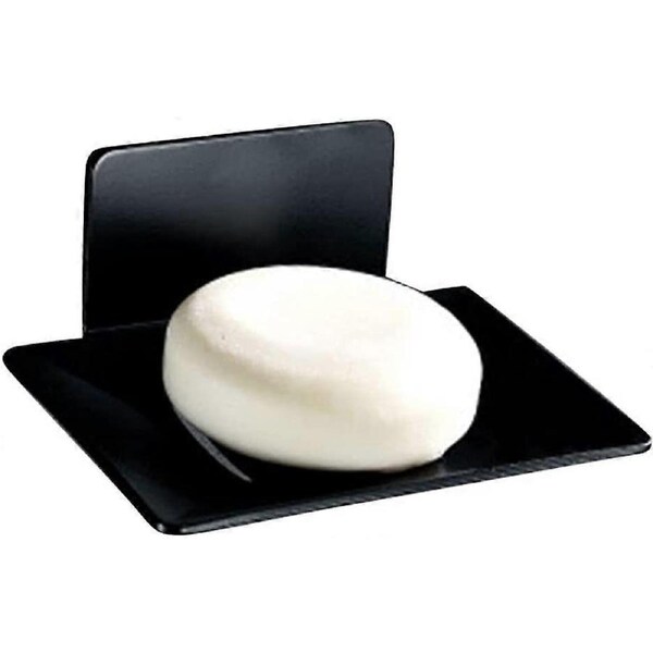 Aluminum soap dish - Self-adhesive wall mount without drilling - For bathroom, shower, kitchen