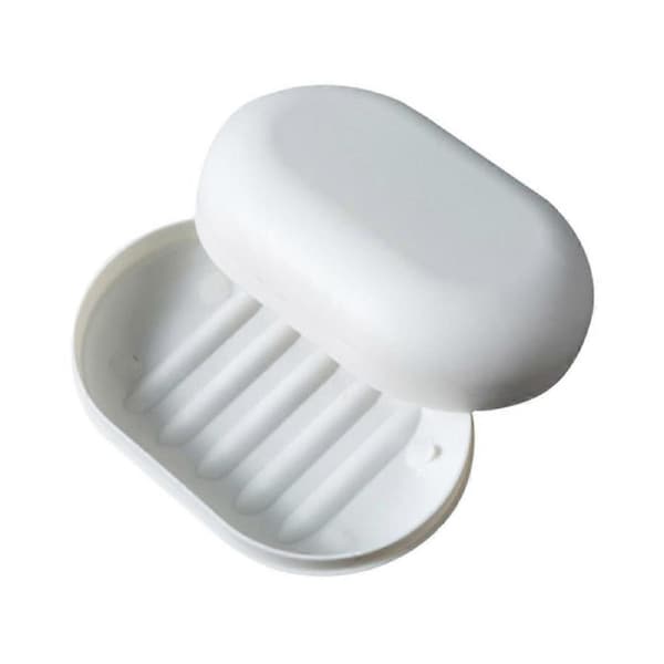 Plastic Bathroom Shower Soap Box Tray Dish Storage Home Travel soap dish